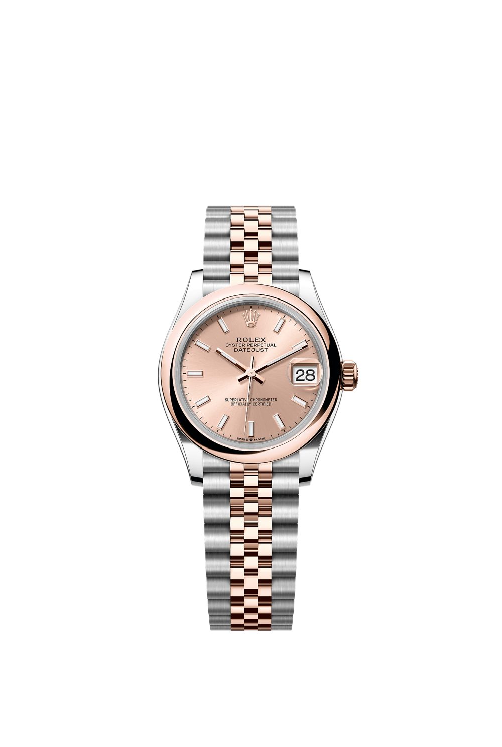 Datejust 31 – Oystersteel and Everose gold