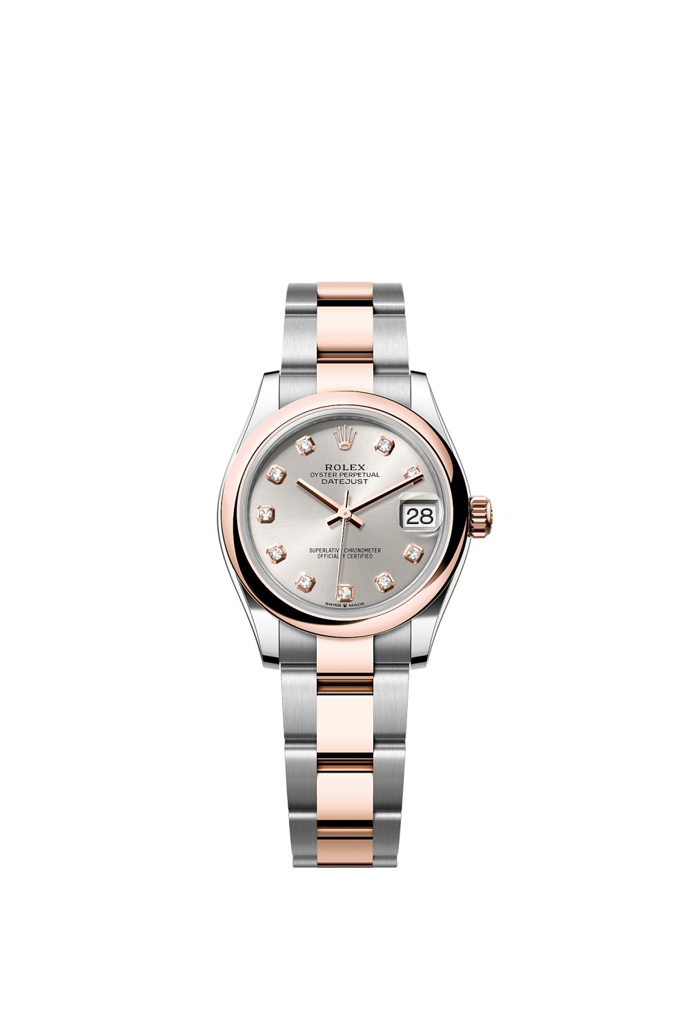 Datejust 31 – Oystersteel and Everose gold