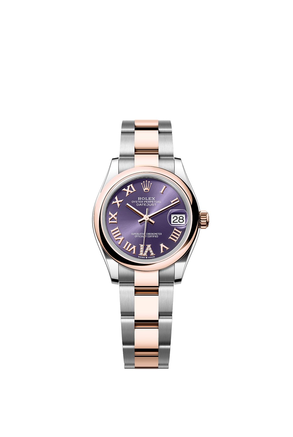 Datejust 31 – Oystersteel and Everose gold