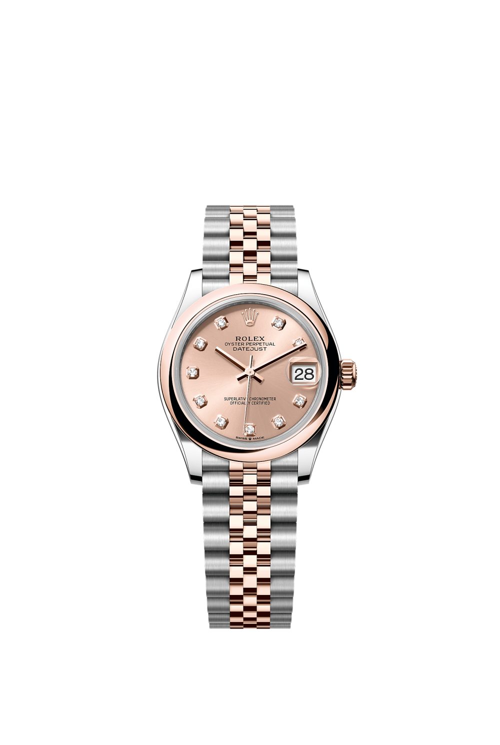 Datejust 31 – Oystersteel and Everose gold