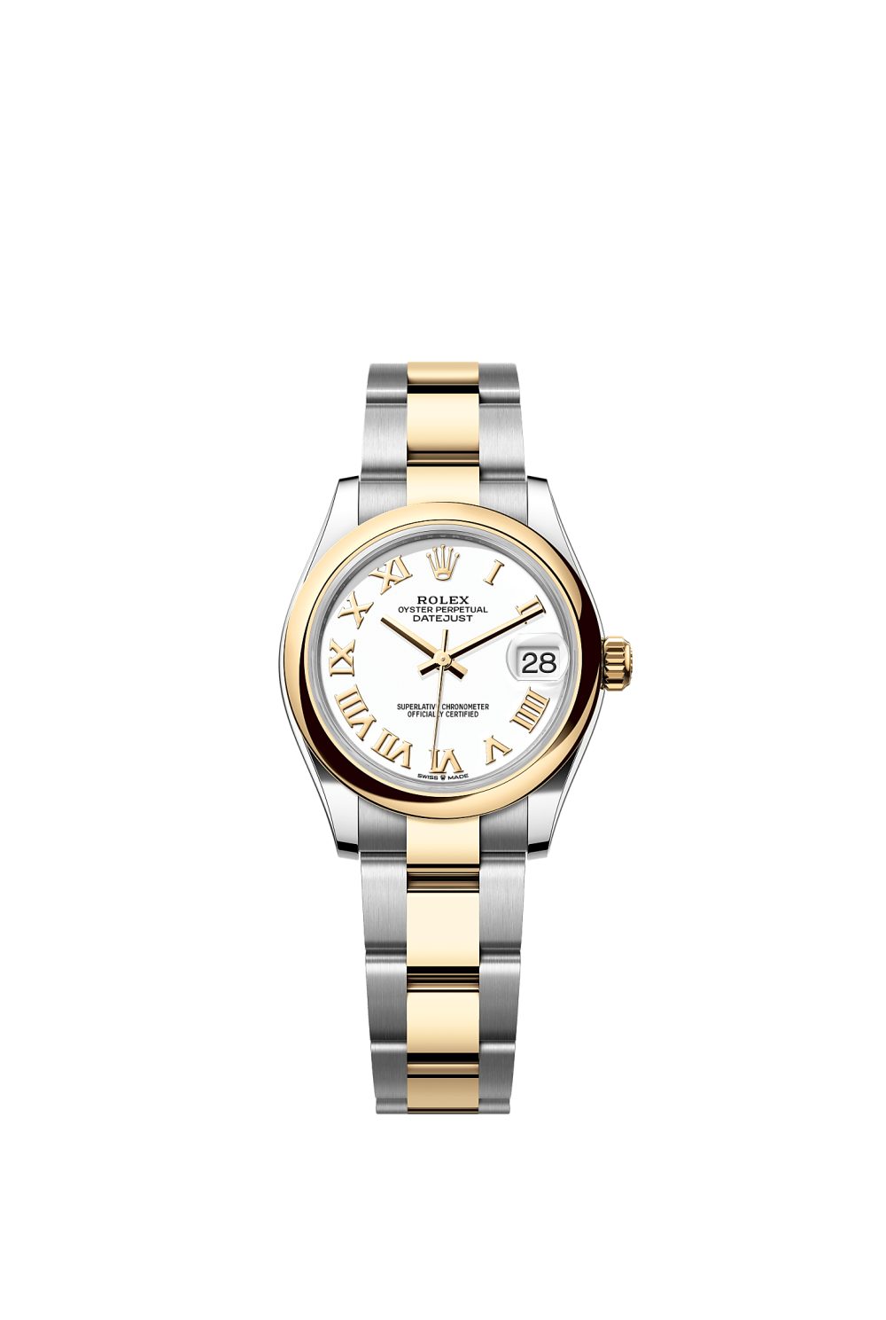 Datejust 31 – Oystersteel and yellow gold