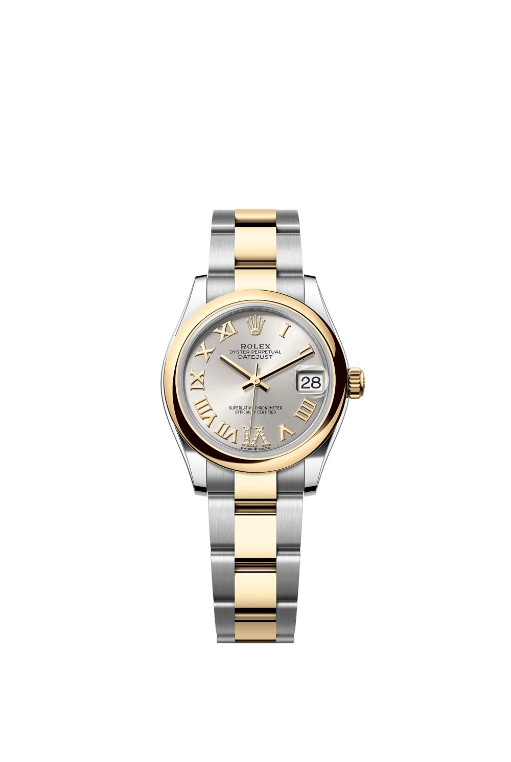 Datejust 31 – Oystersteel and yellow gold