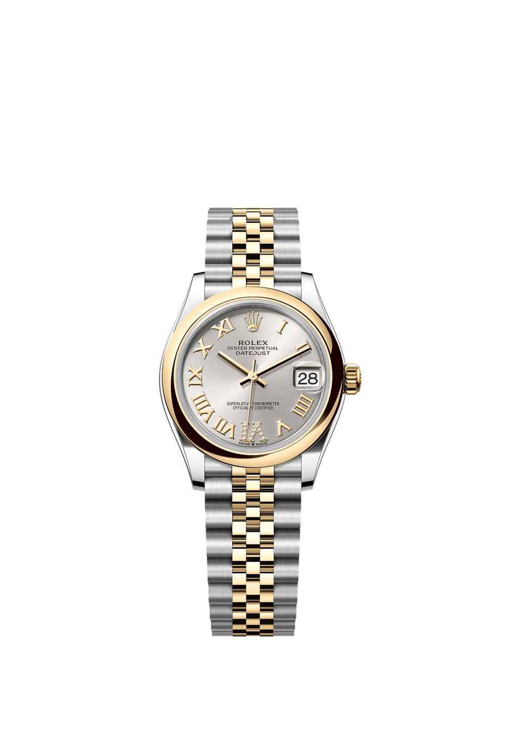 Datejust 31 – Oystersteel and yellow gold