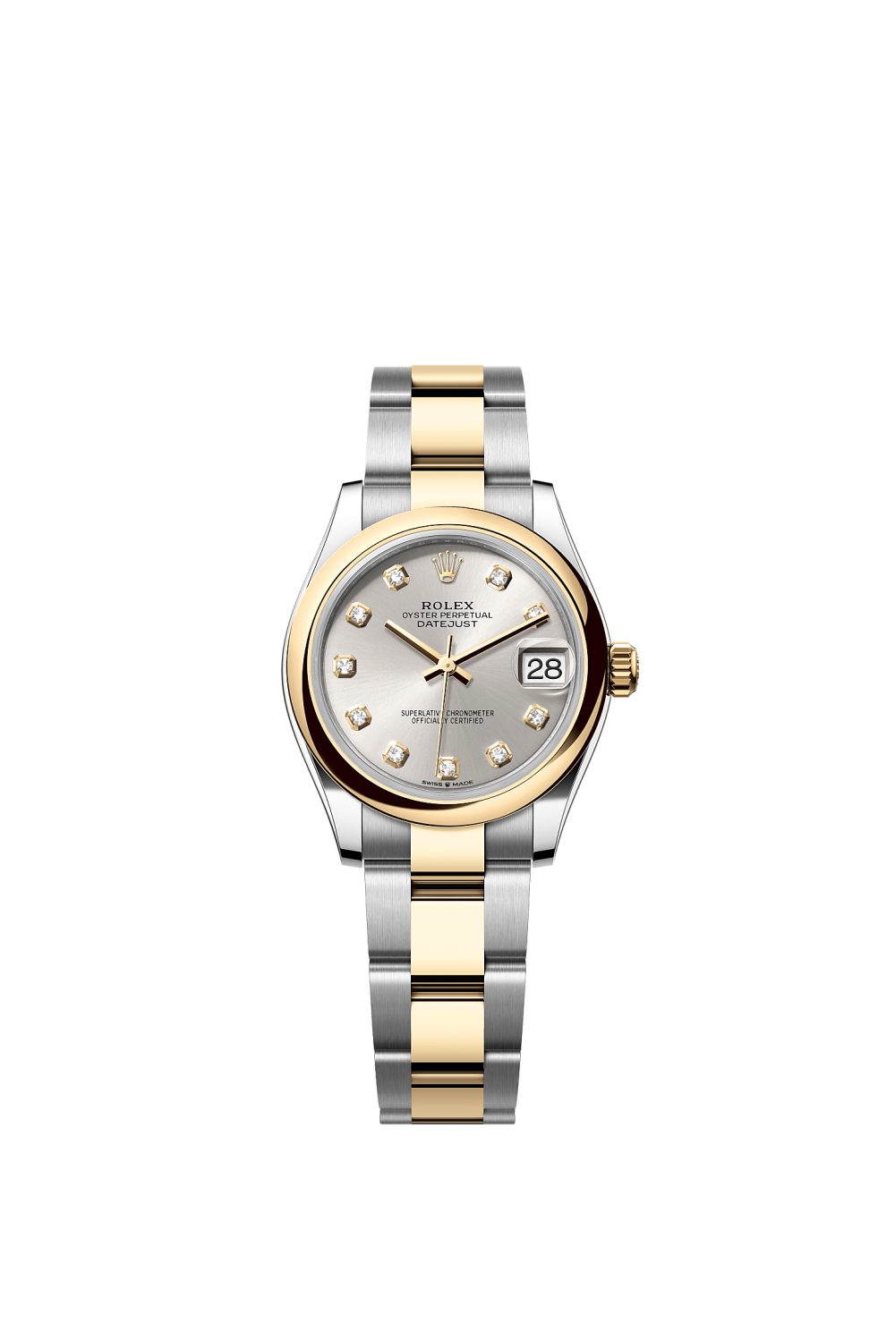 Datejust 31 – Oystersteel and yellow gold