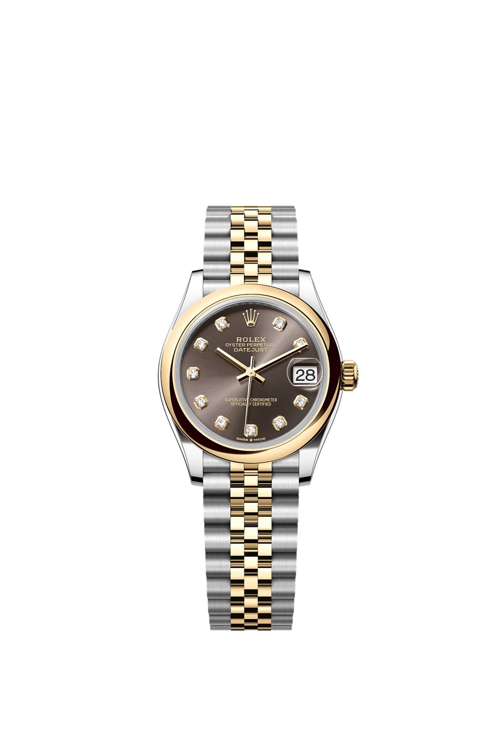 Datejust 31 – Oystersteel and yellow gold