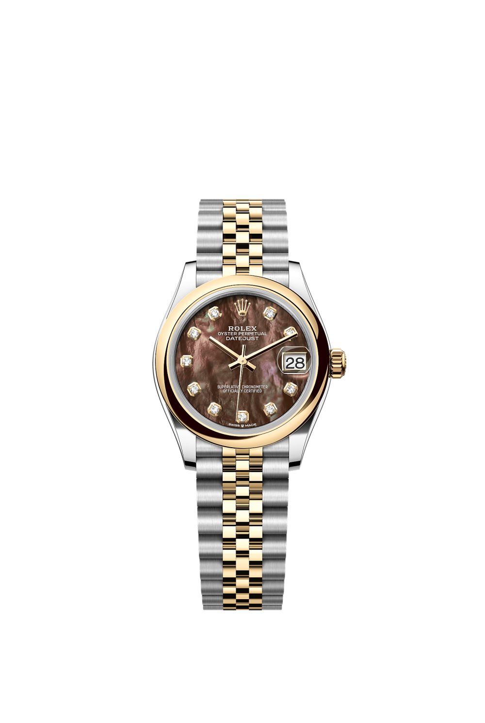 Datejust 31 – Oystersteel and yellow gold