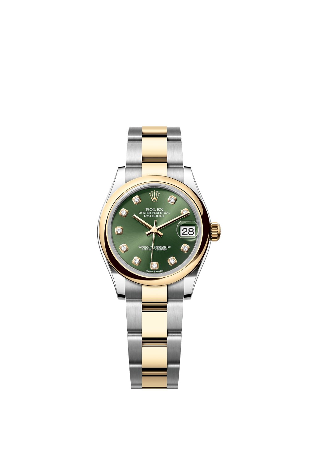 Datejust 31 – Oystersteel and yellow gold