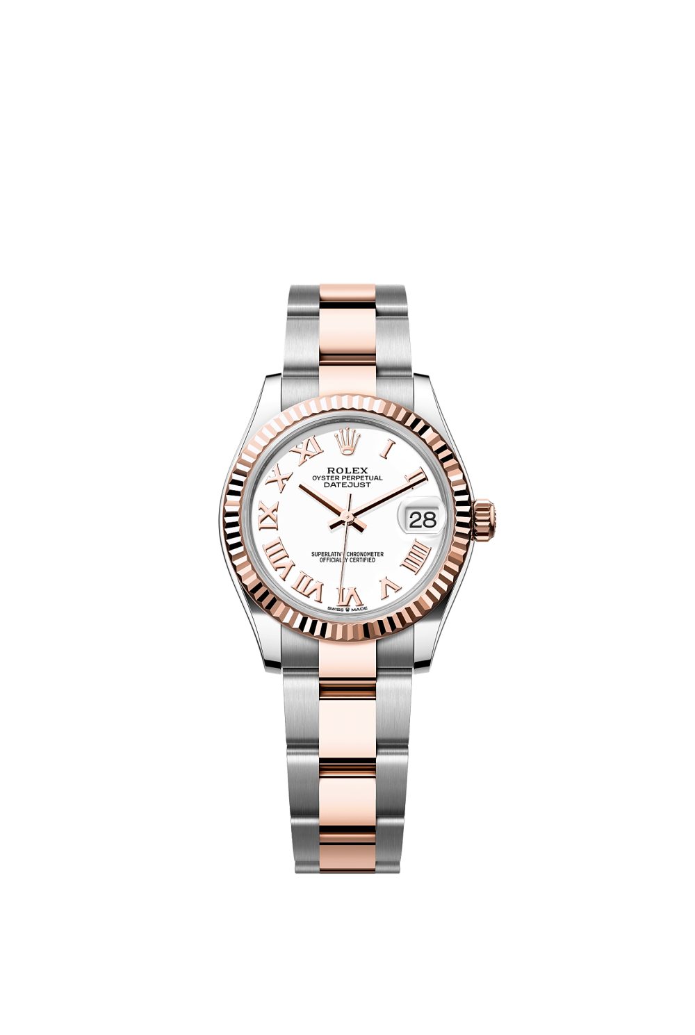 Datejust 31 – Oystersteel and Everose gold