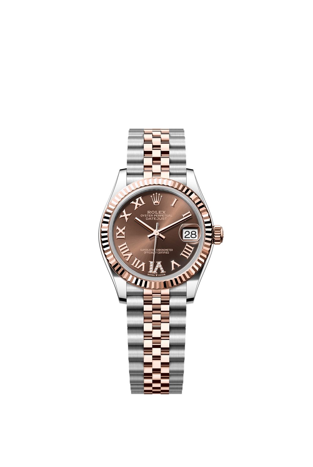 Datejust 31 – Oystersteel and Everose gold