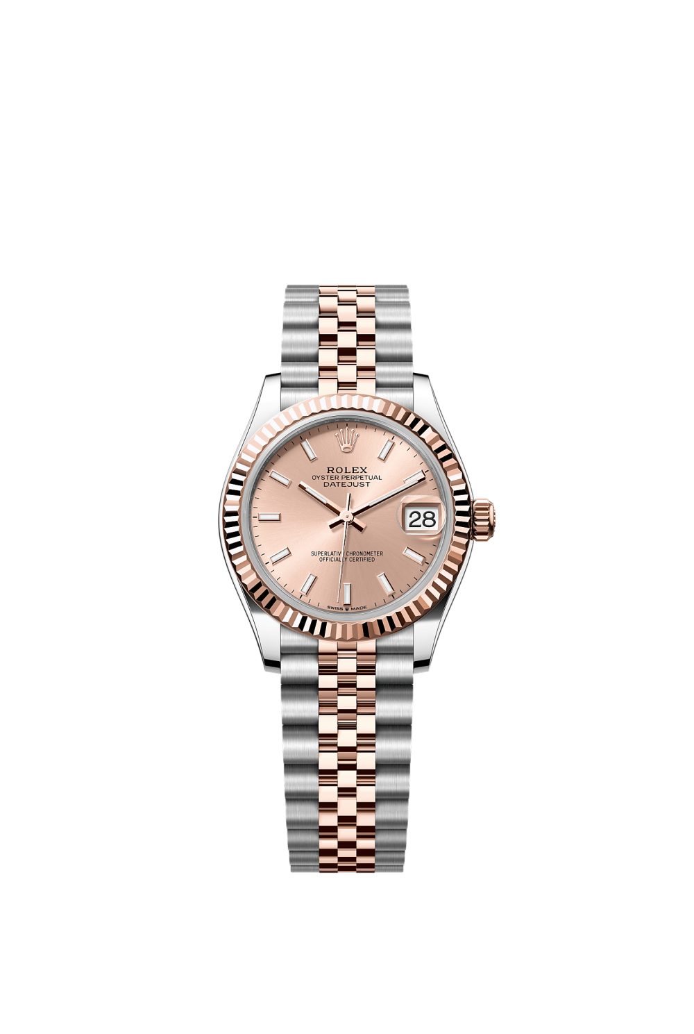 Datejust 31 – Oystersteel and Everose gold