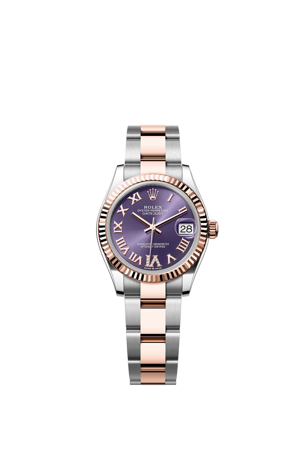 Datejust 31 – Oystersteel and Everose gold