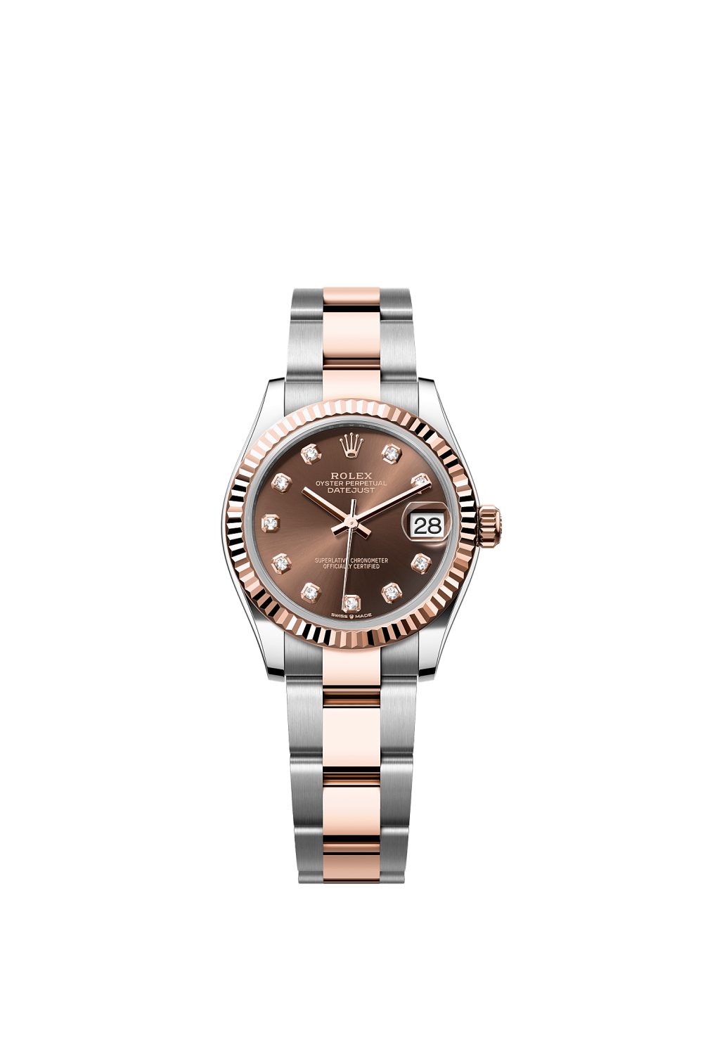 Datejust 31 – Oystersteel and Everose gold