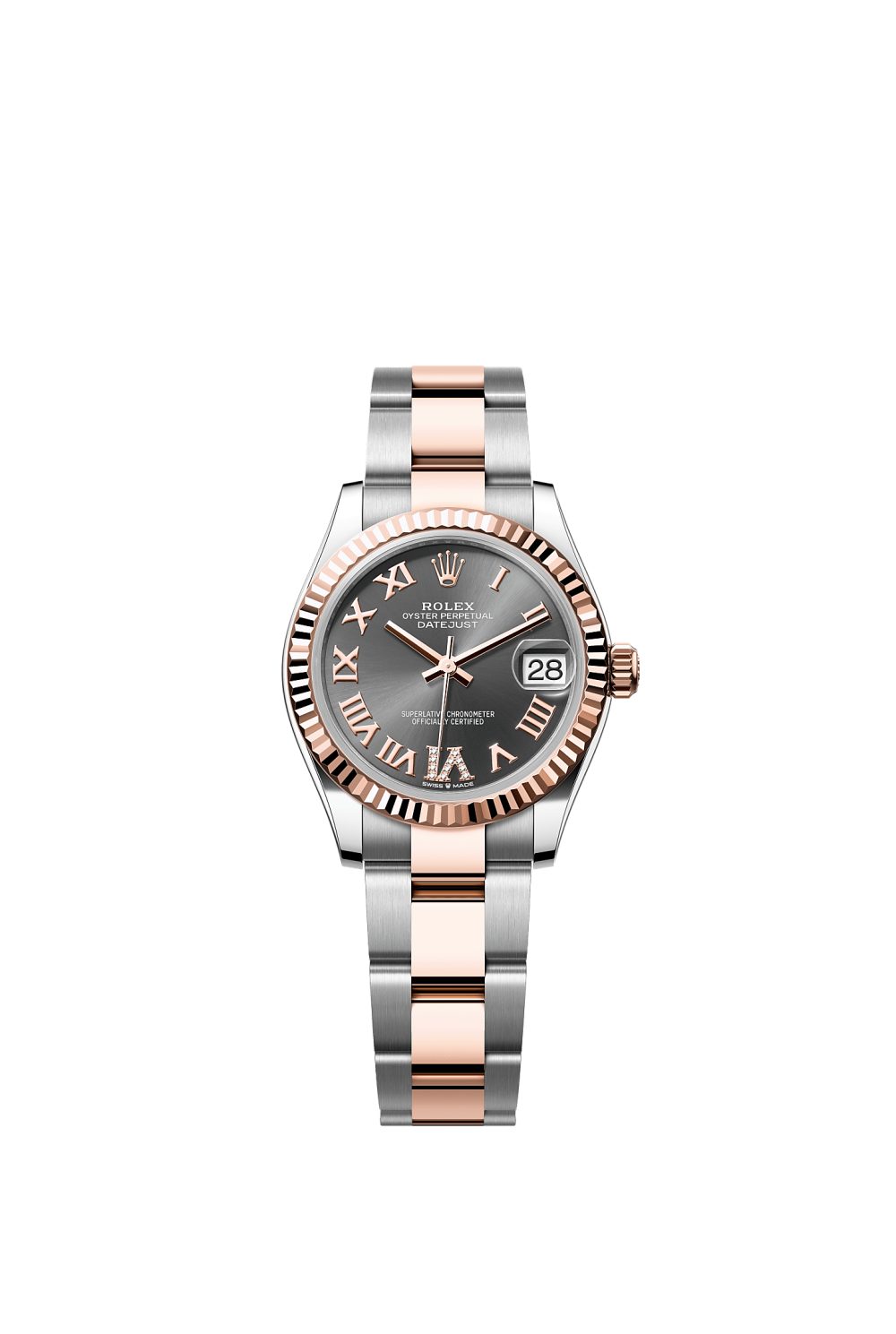 Datejust 31 – Oystersteel and Everose gold