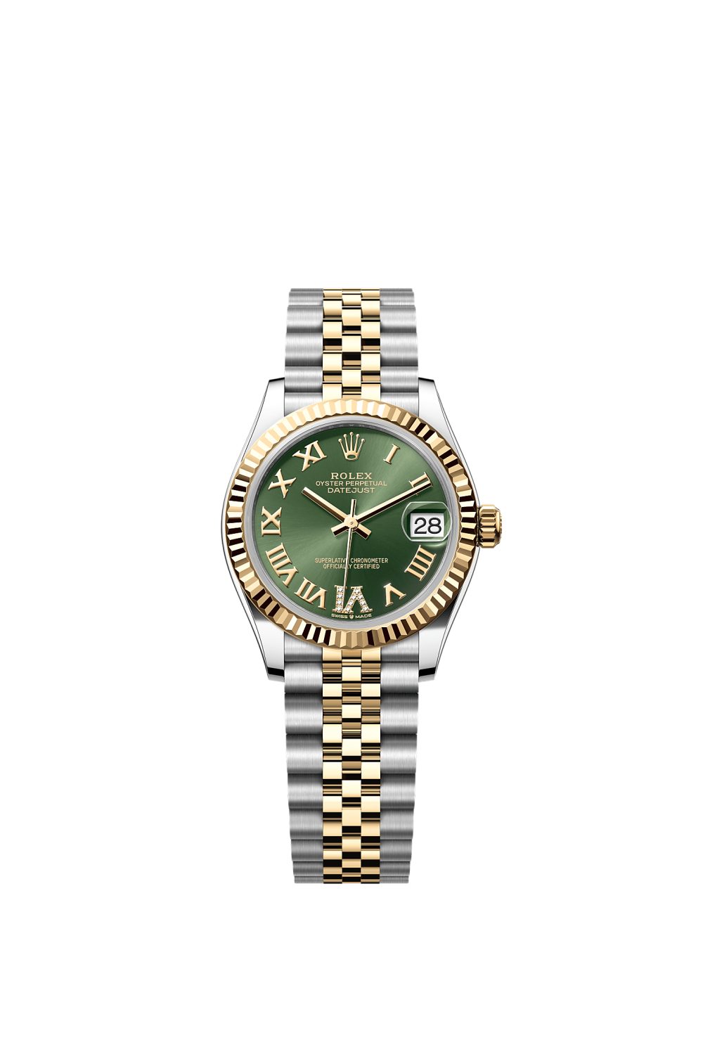Datejust 31 – Oystersteel and yellow gold