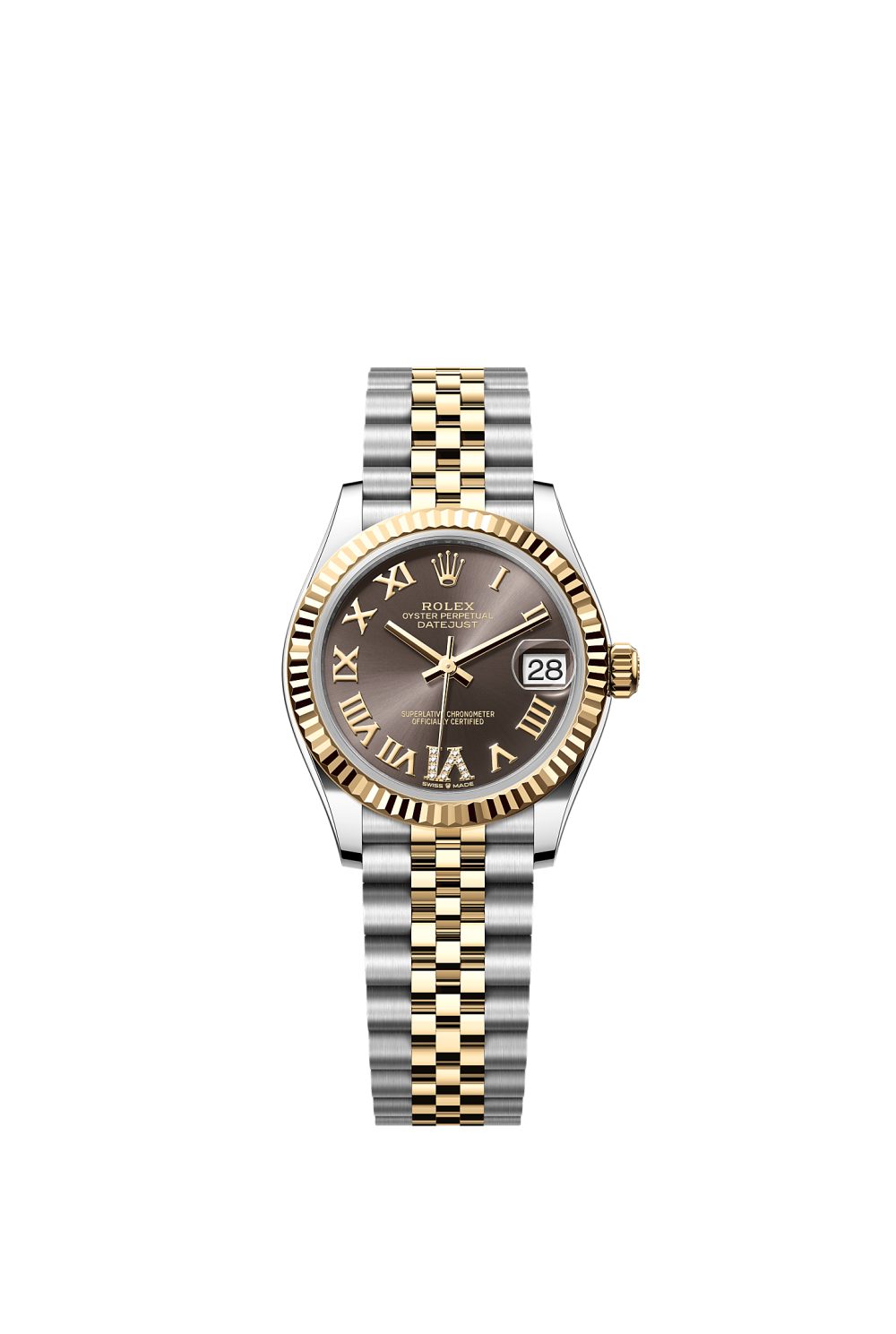 Datejust 31 – Oystersteel and yellow gold