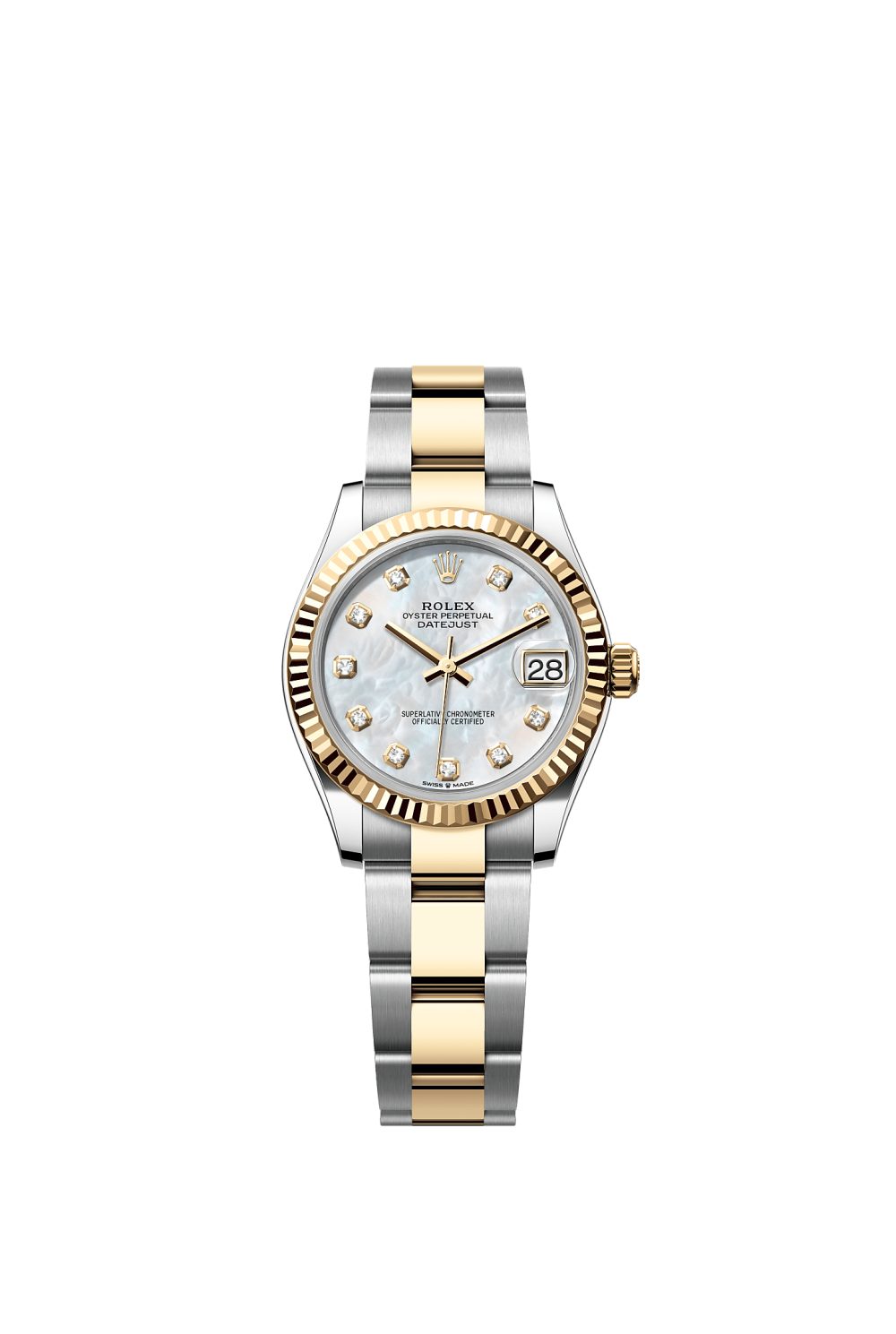 Datejust 31 – Oystersteel and yellow gold