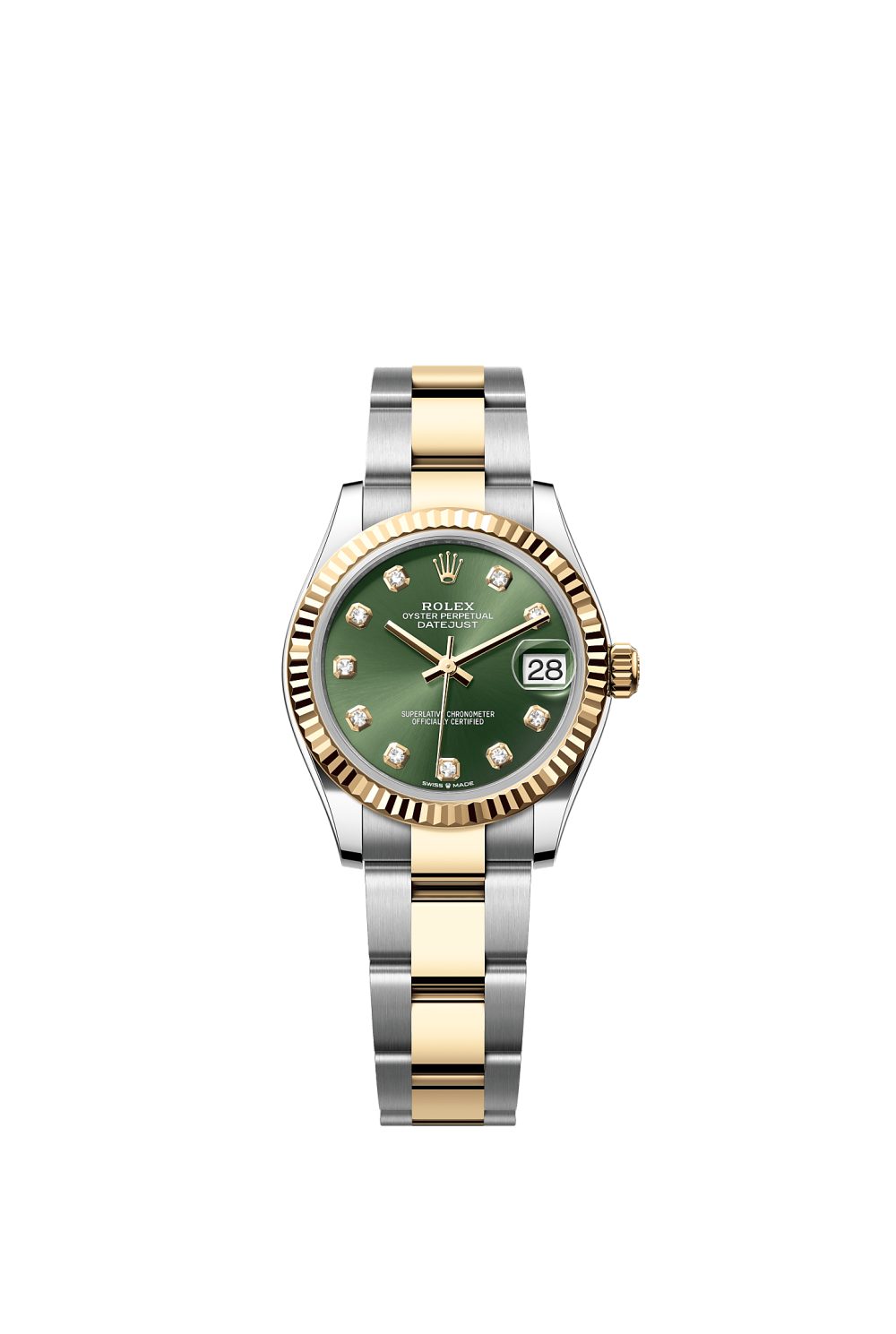 Datejust 31 – Oystersteel and yellow gold