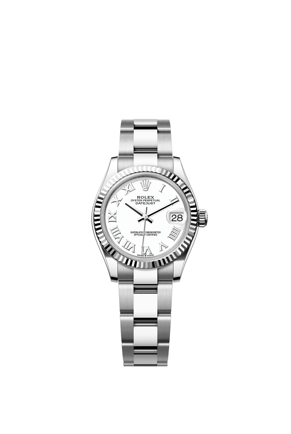 Datejust 31 – Oystersteel and white gold