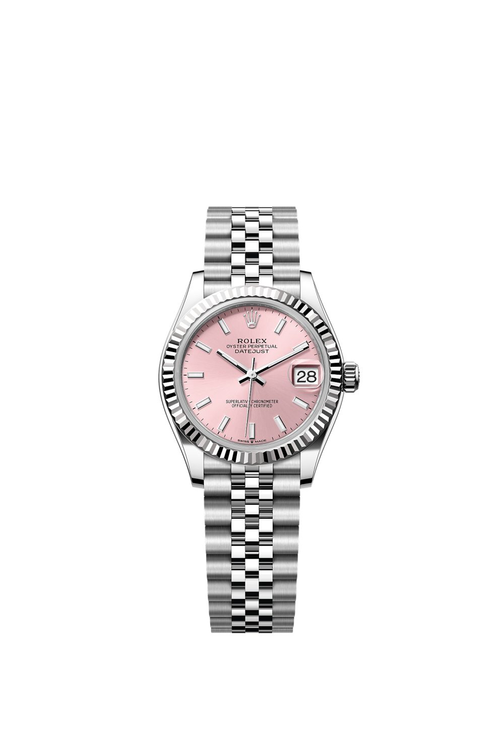 Datejust 31 – Oystersteel and white gold