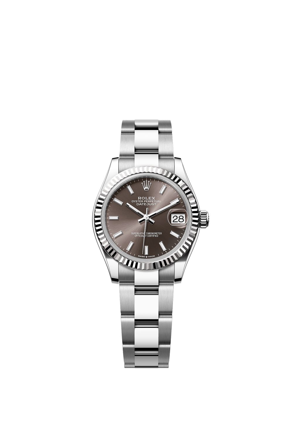 Datejust 31 – Oystersteel and white gold