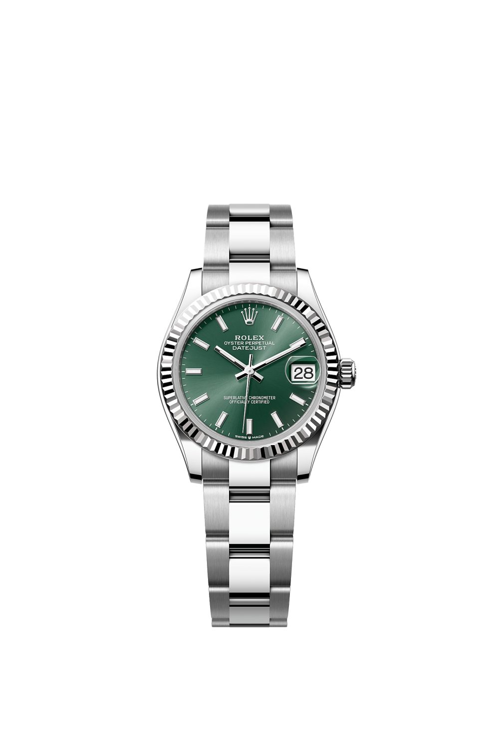 Datejust 31 – Oystersteel and white gold
