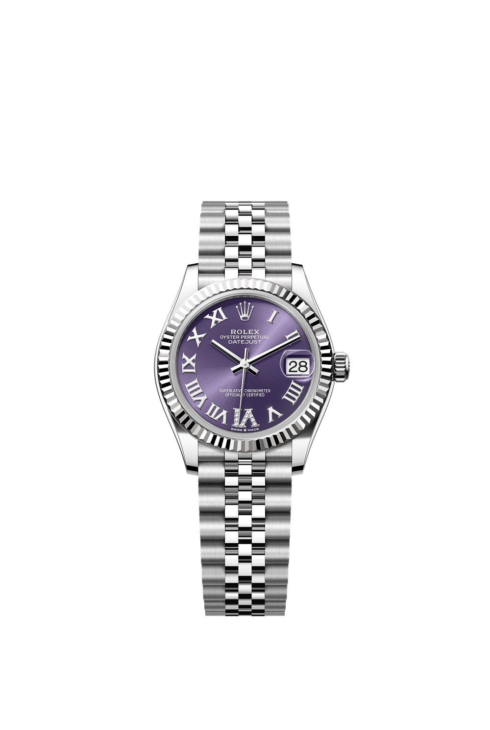 Datejust 31 – Oystersteel and white gold