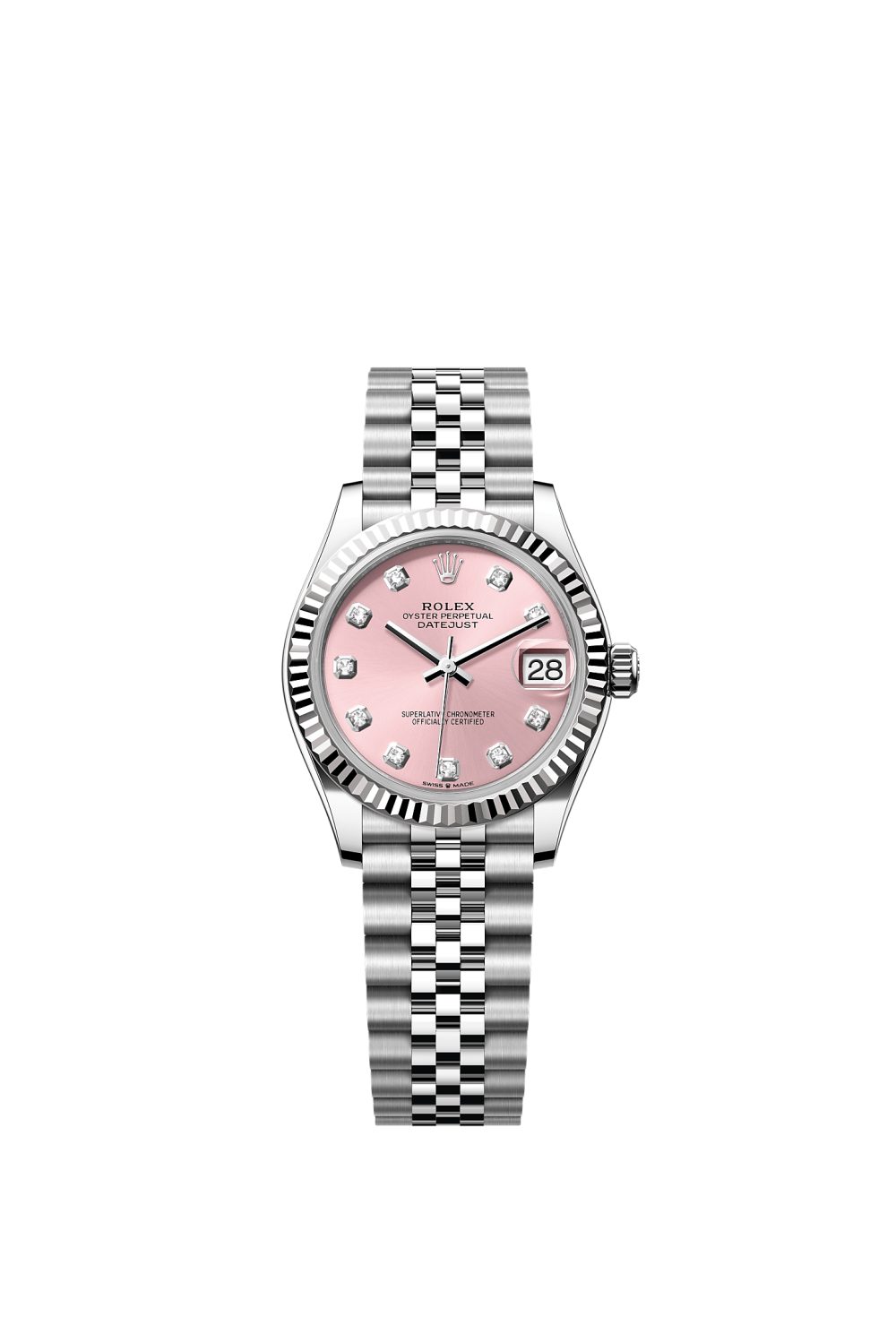 Datejust 31 – Oystersteel and white gold