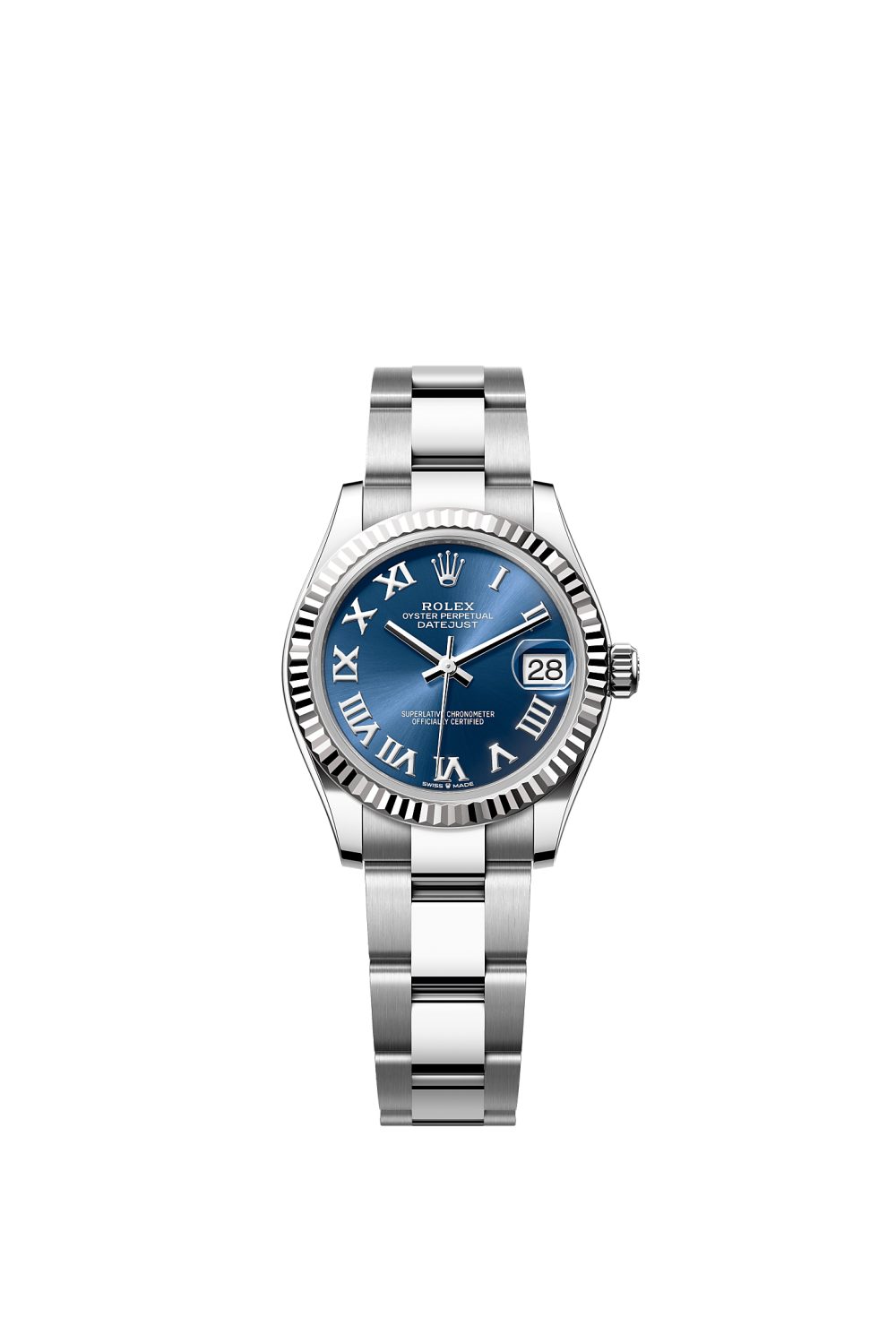 Datejust 31 – Oystersteel and white gold