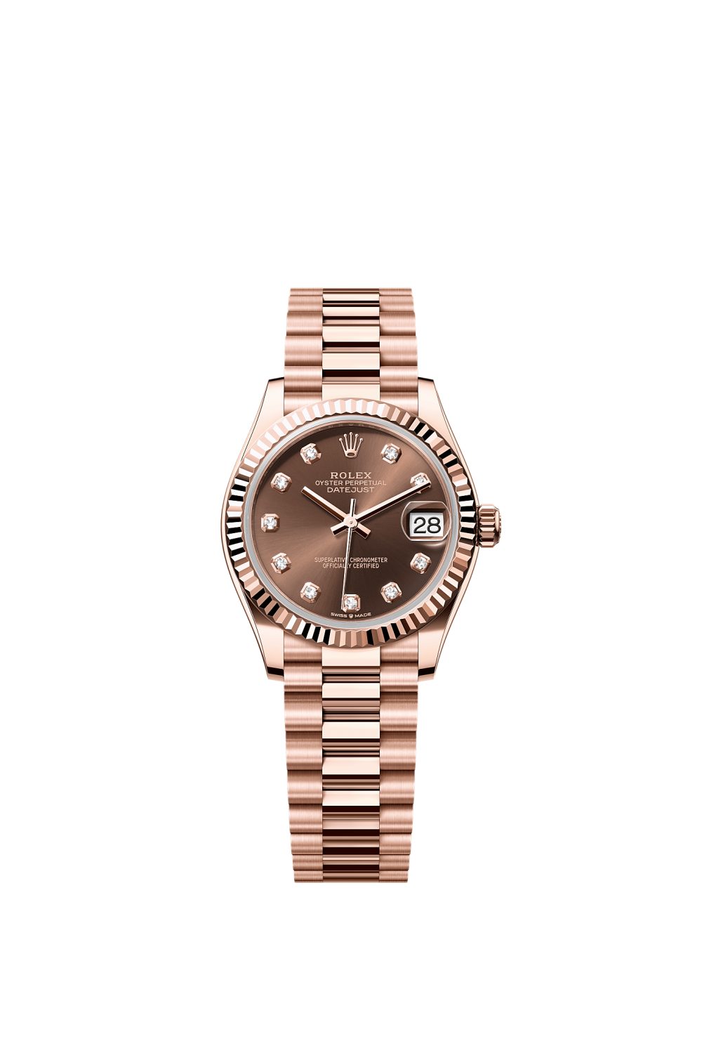 Datejust 31 – Everose gold