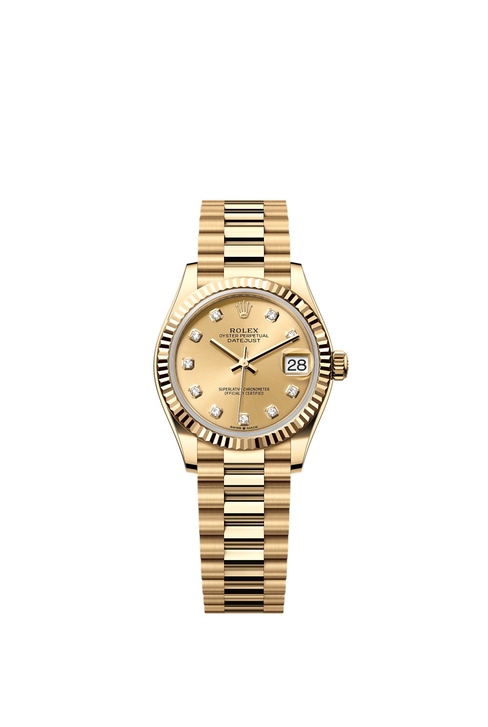 Datejust 31 – yellow gold