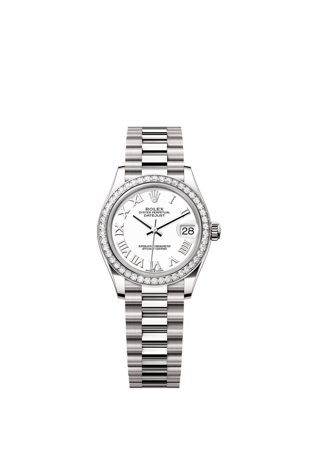 Datejust 31 – white gold and diamonds
