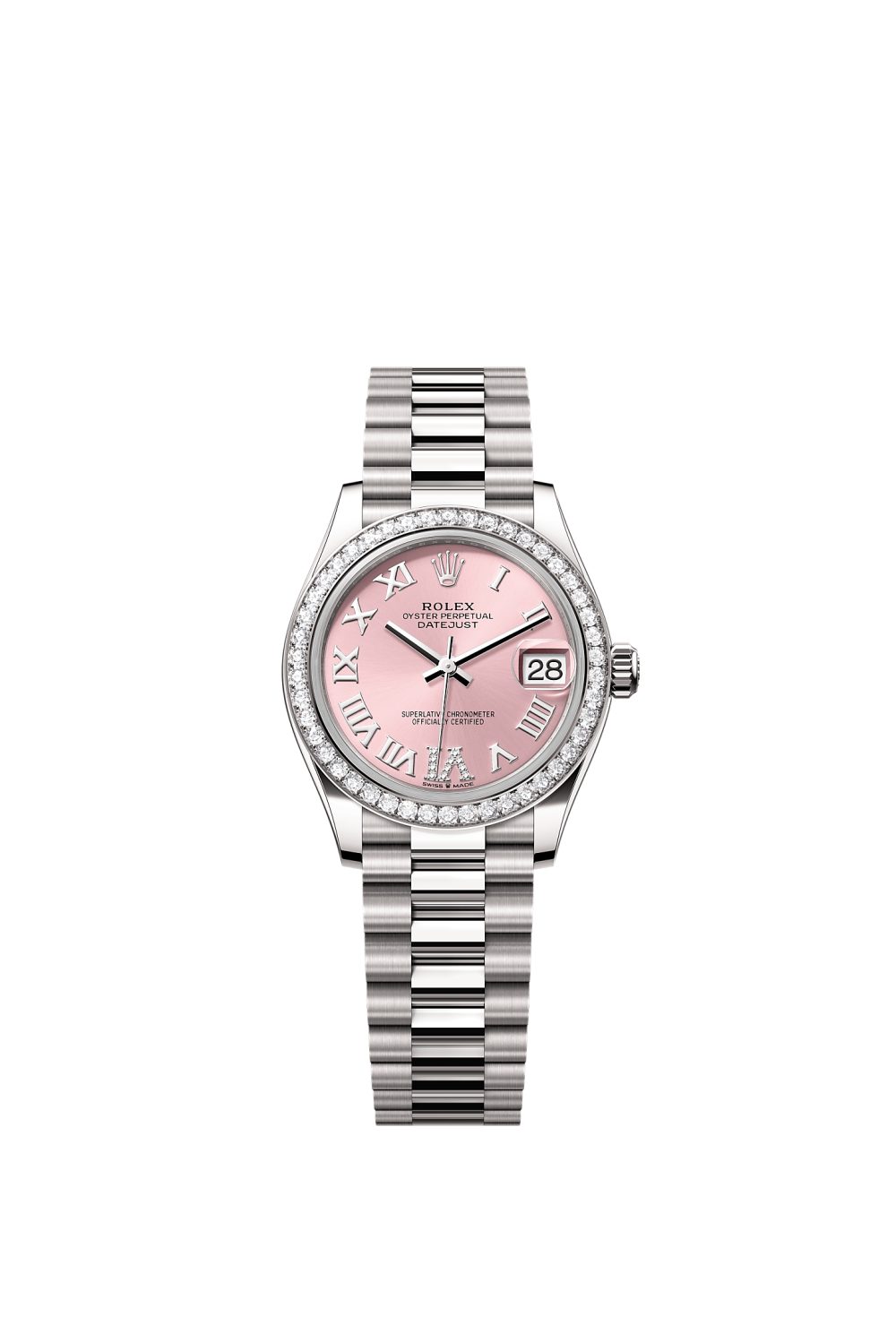Datejust 31 – white gold and diamonds