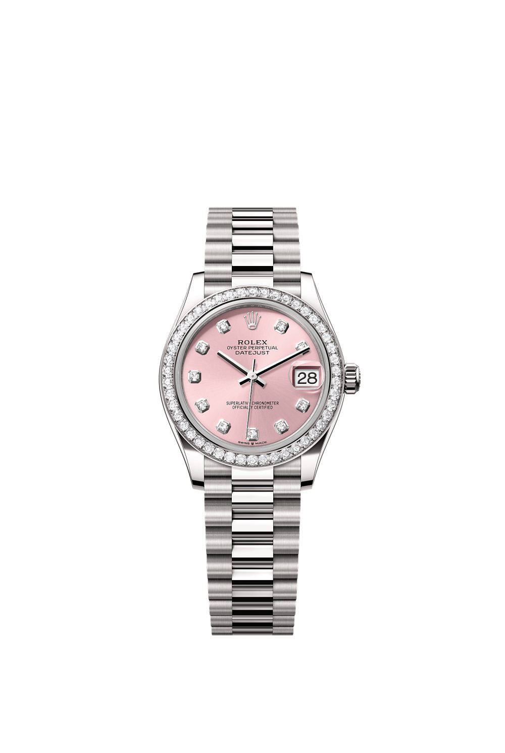Datejust 31 – white gold and diamonds