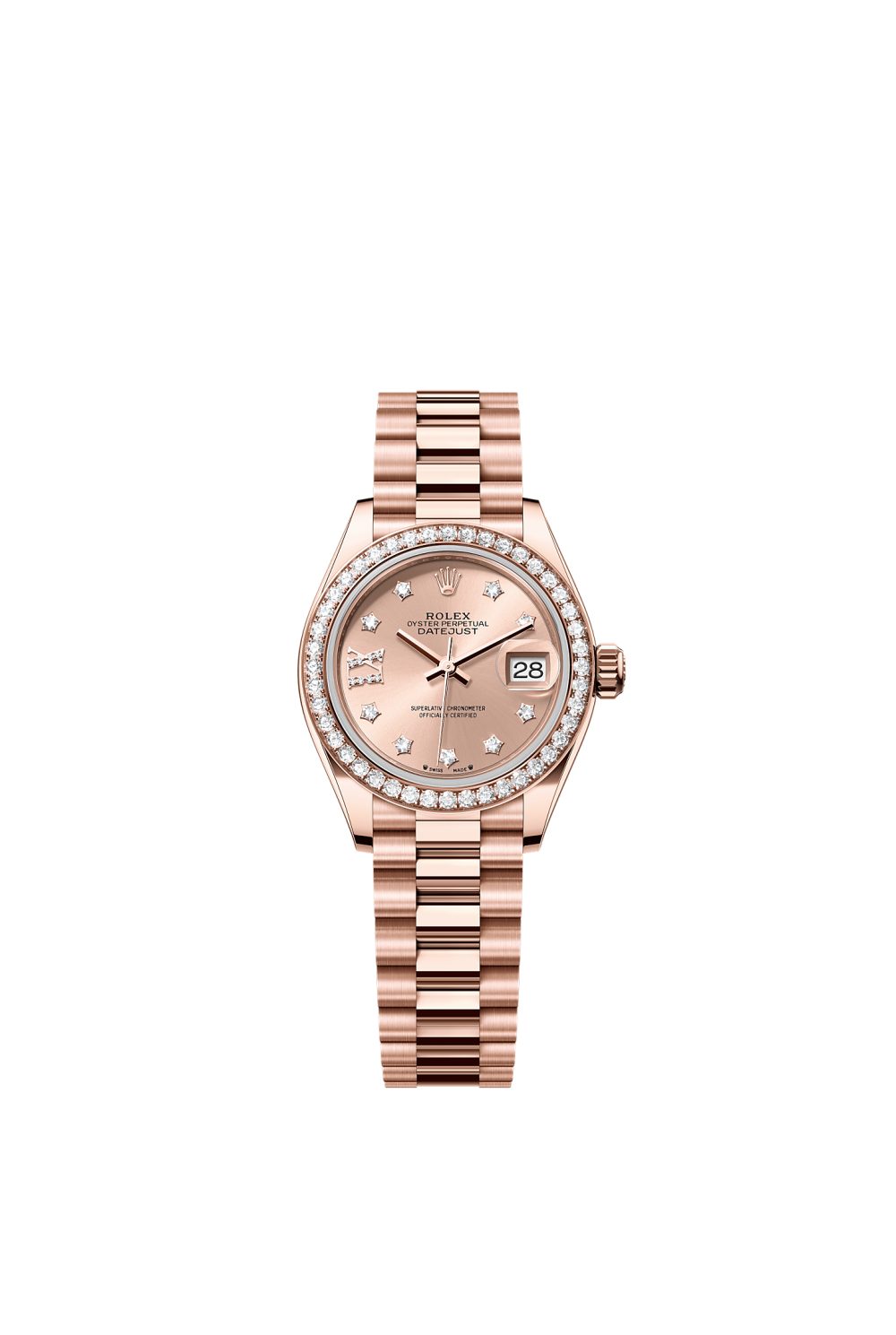 Lady-Datejust – Everose gold and diamonds