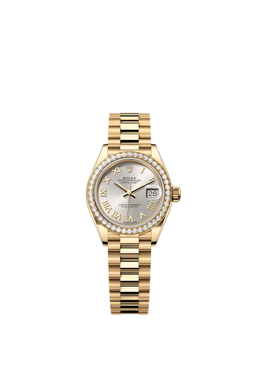 Lady-Datejust – yellow gold and diamonds