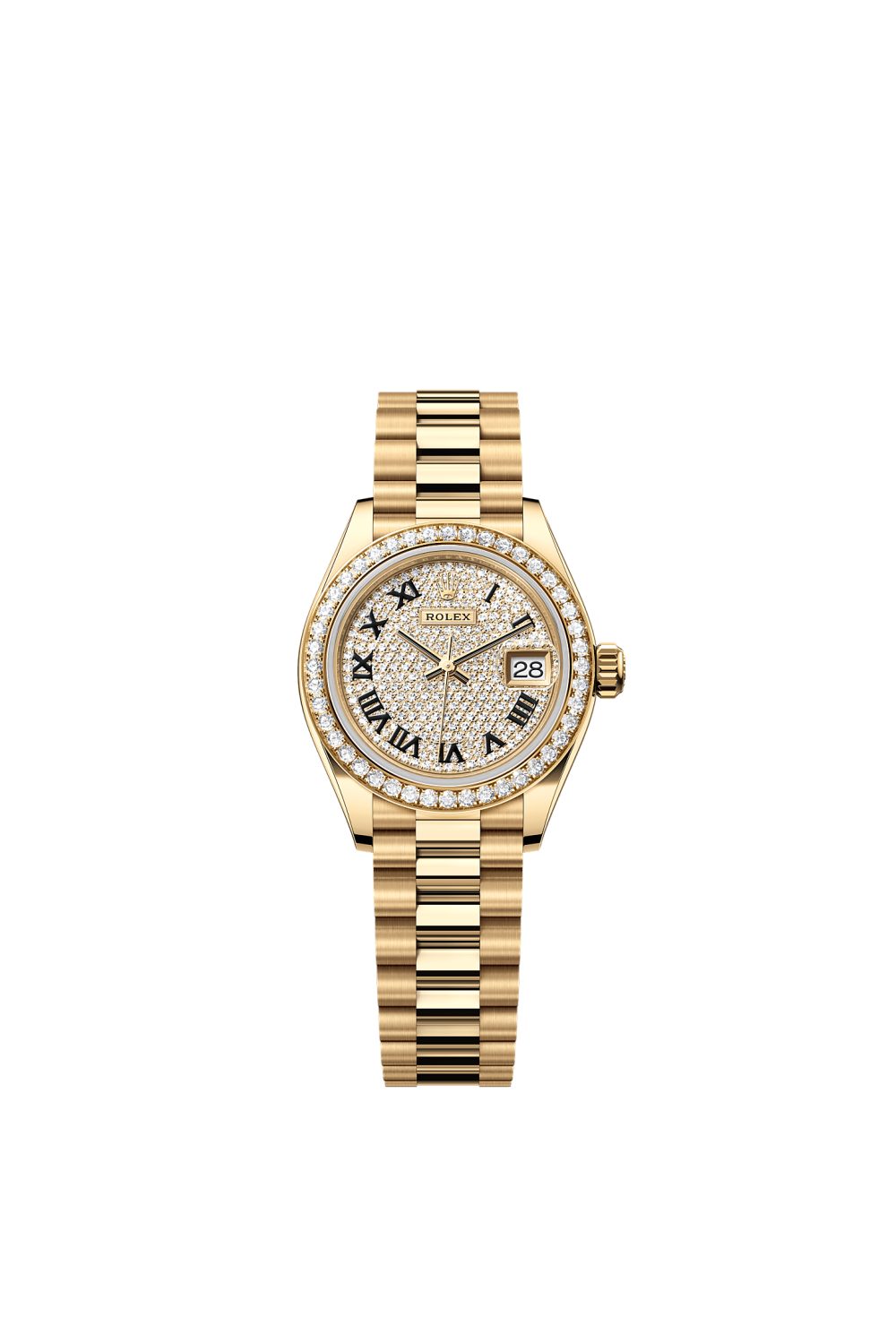Lady-Datejust – yellow gold and diamonds