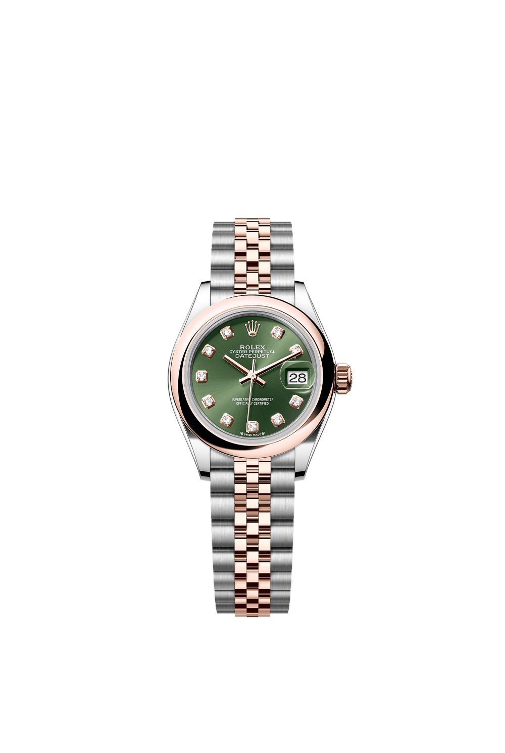 Lady-Datejust – Oystersteel and Everose gold