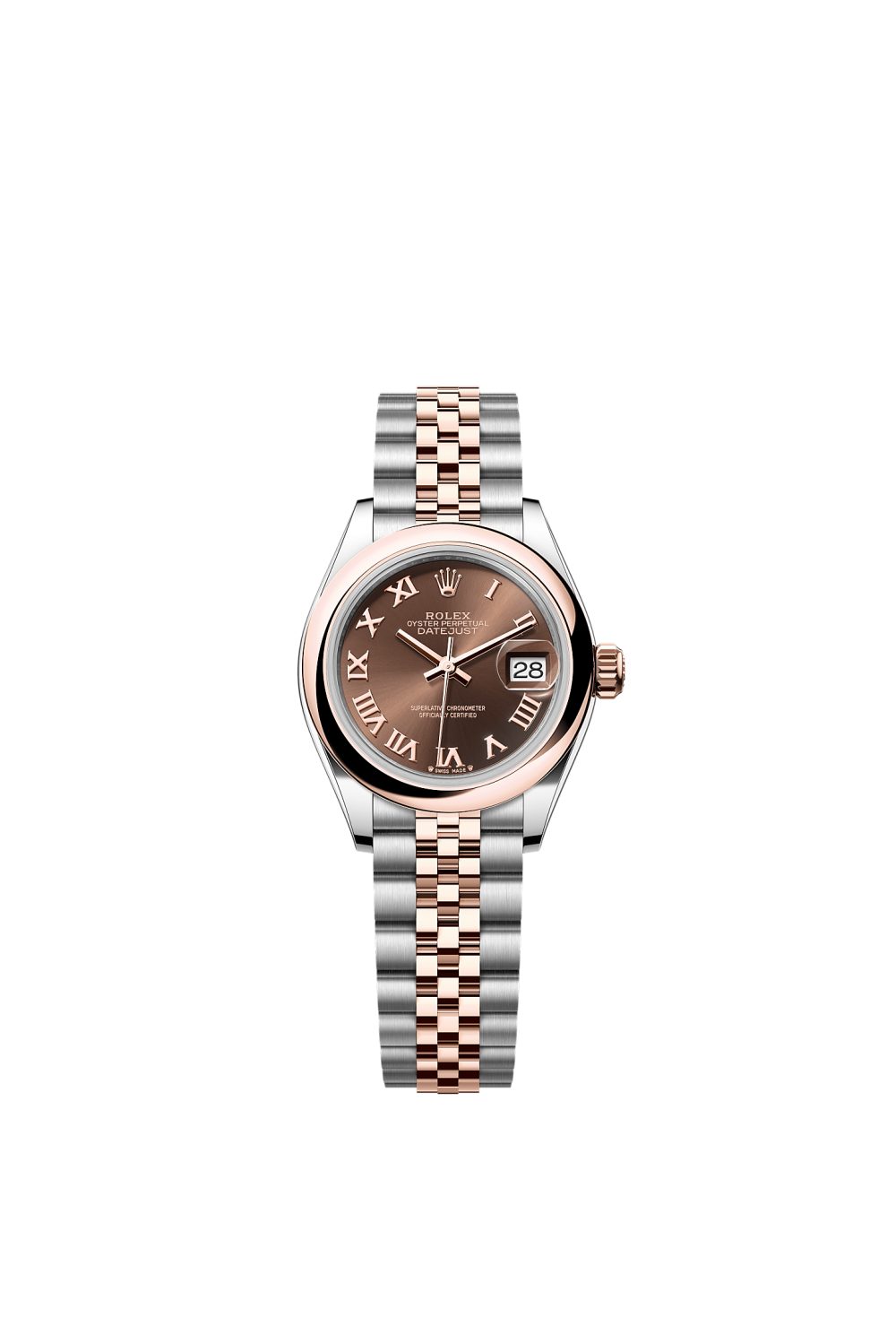 Lady-Datejust – Oystersteel and Everose gold