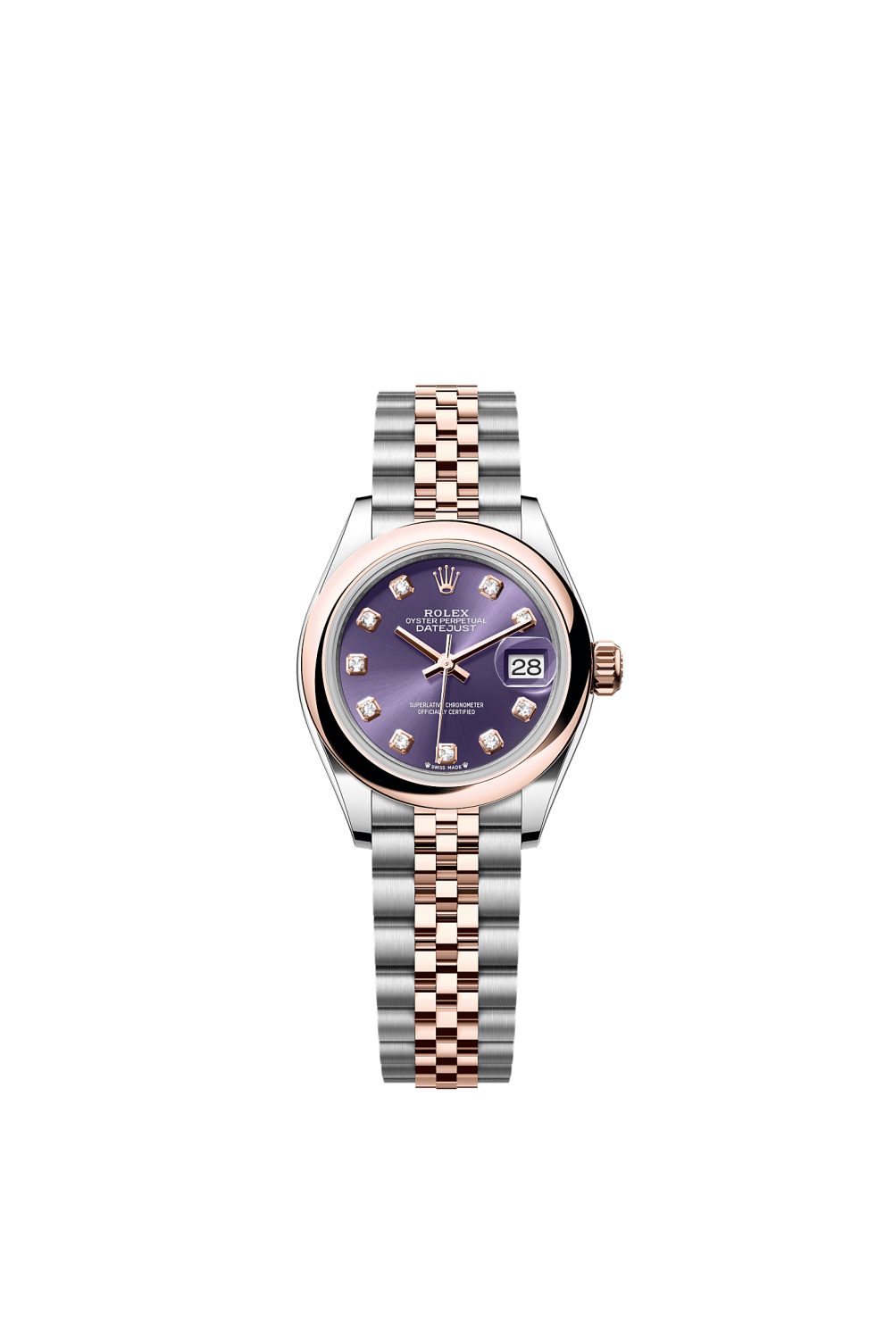 Lady-Datejust – Oystersteel and Everose gold
