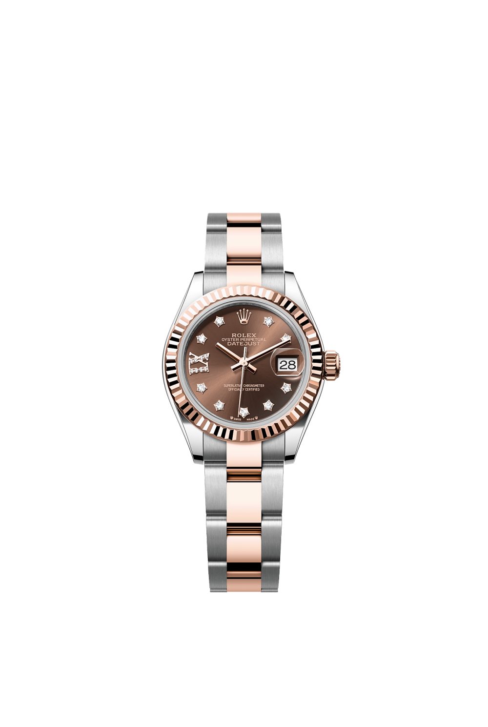 Lady-Datejust – Oystersteel and Everose gold