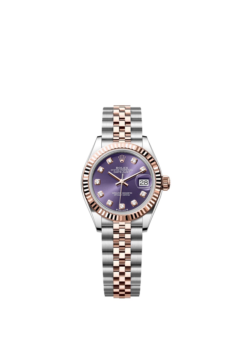 Lady-Datejust – Oystersteel and Everose gold