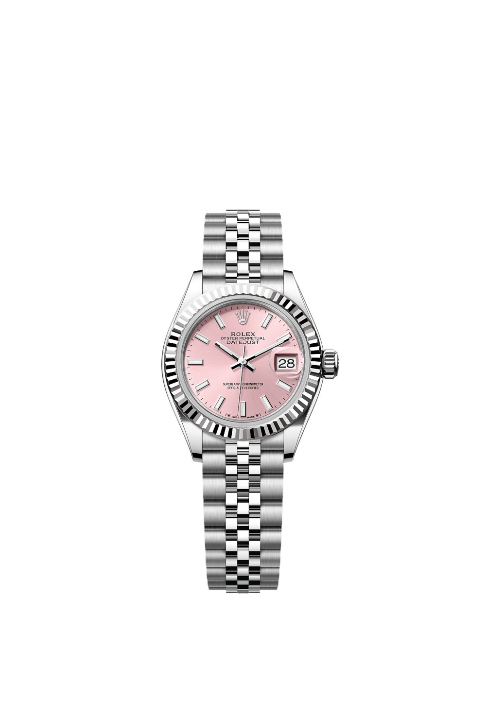 Lady-Datejust – Oystersteel and white gold