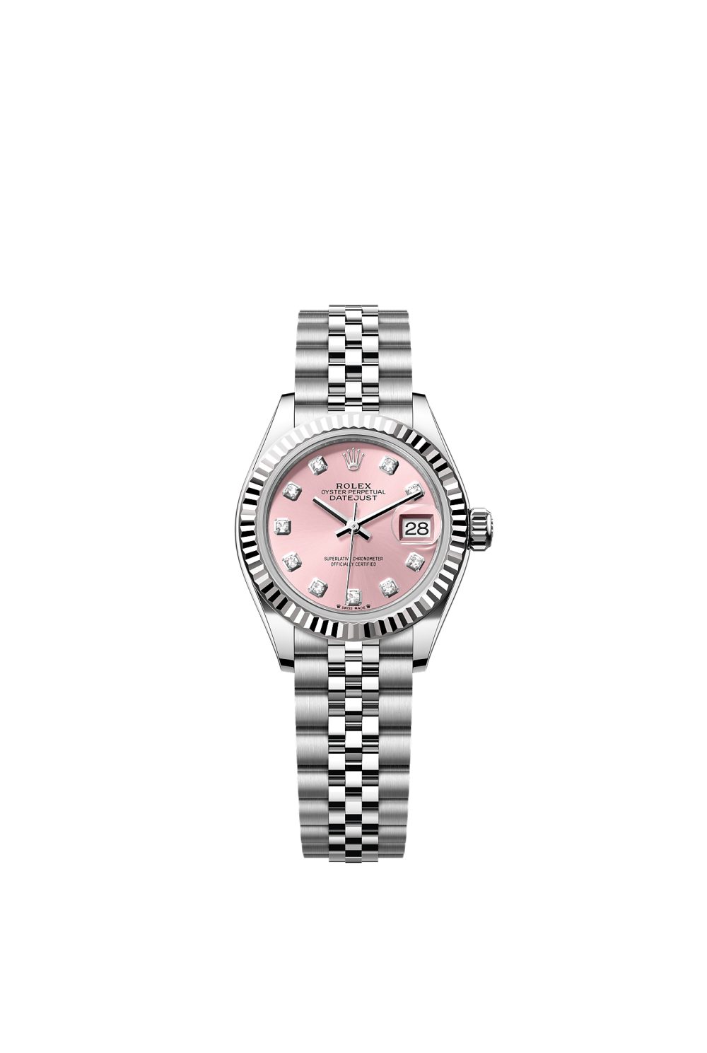 Lady-Datejust – Oystersteel and white gold