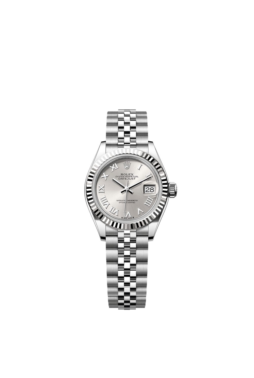 Lady-Datejust – Oystersteel and white gold