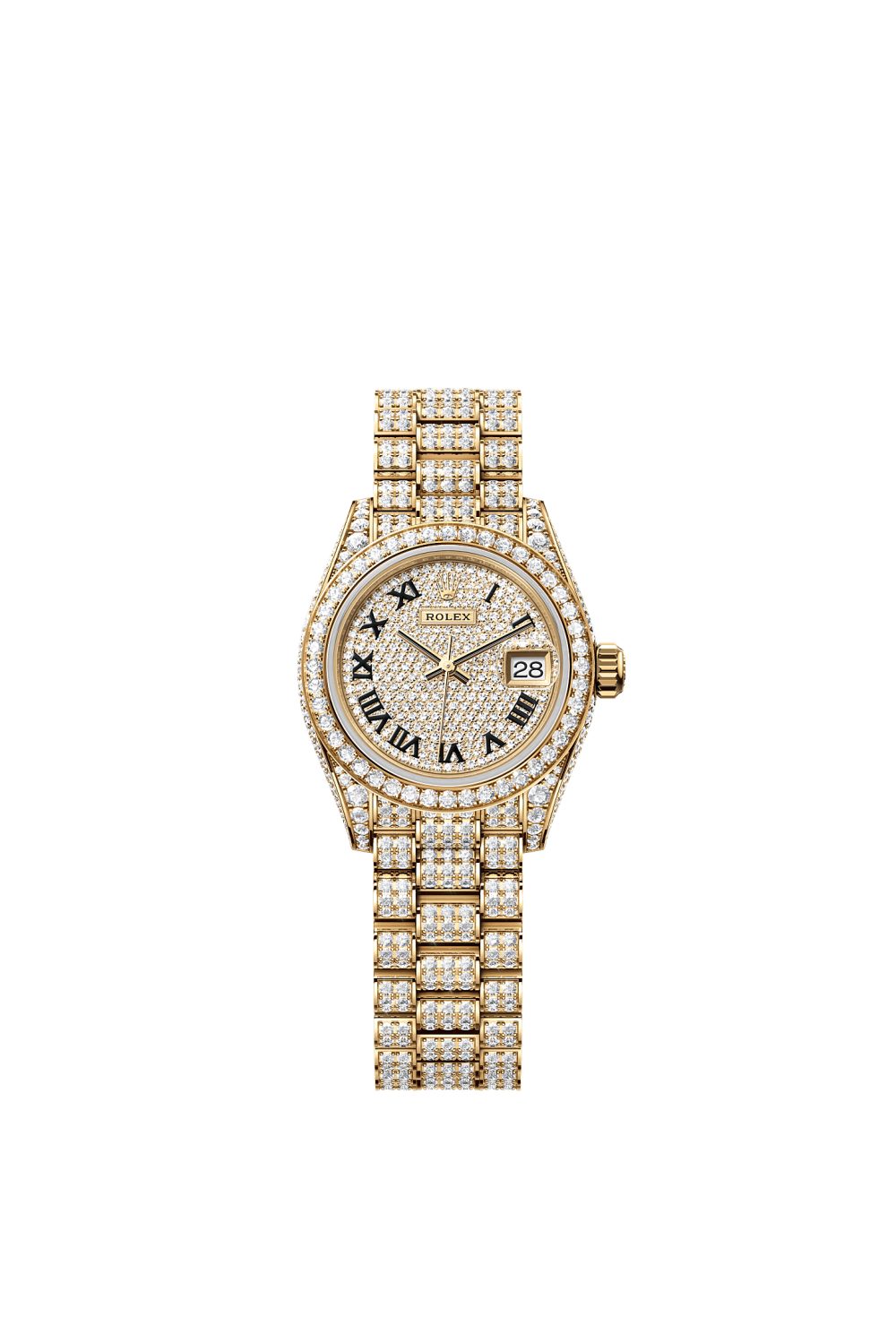 Lady-Datejust – yellow gold and diamonds
