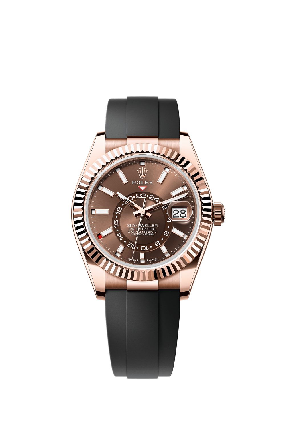Sky-Dweller – Everose gold