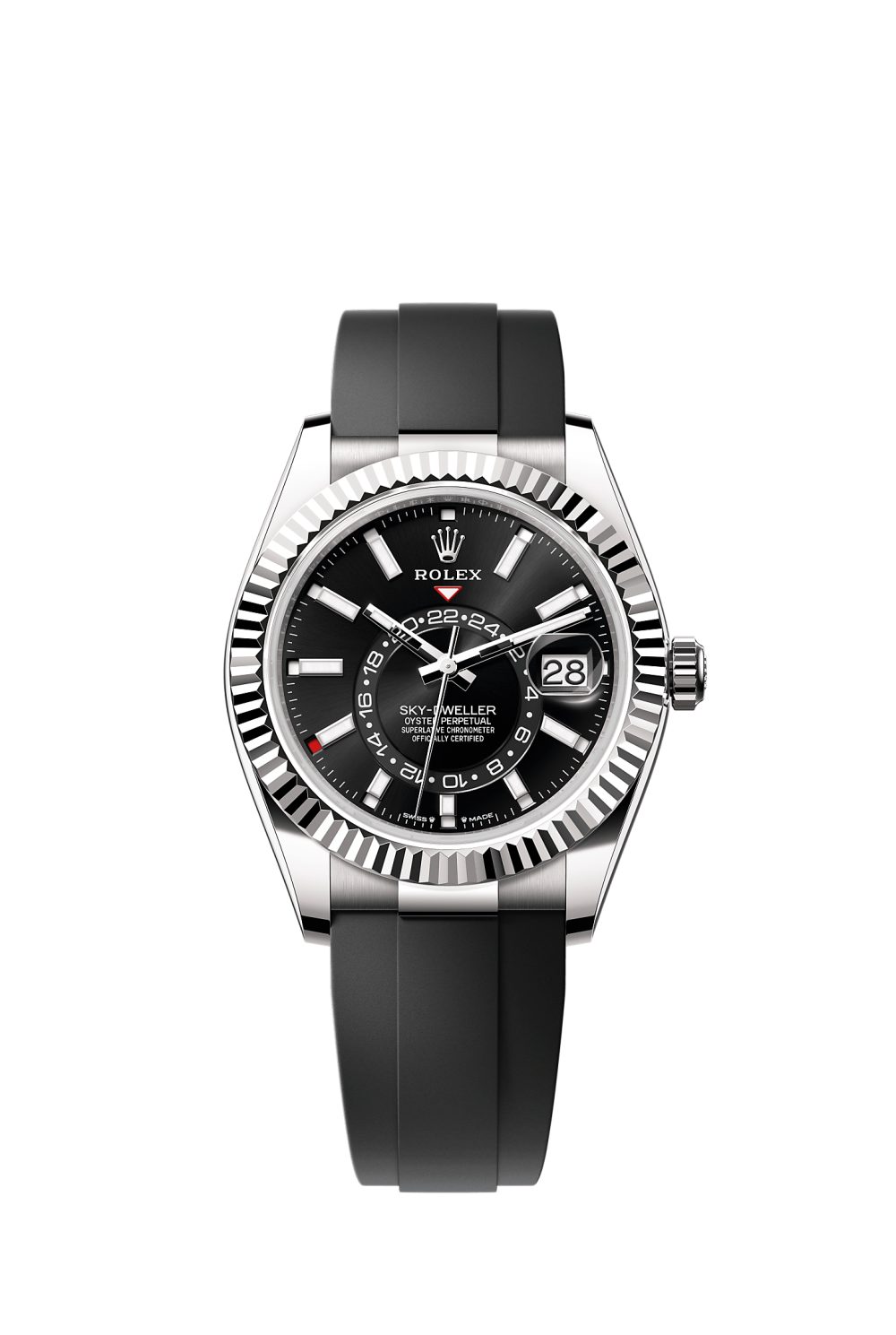 Sky-Dweller – white gold