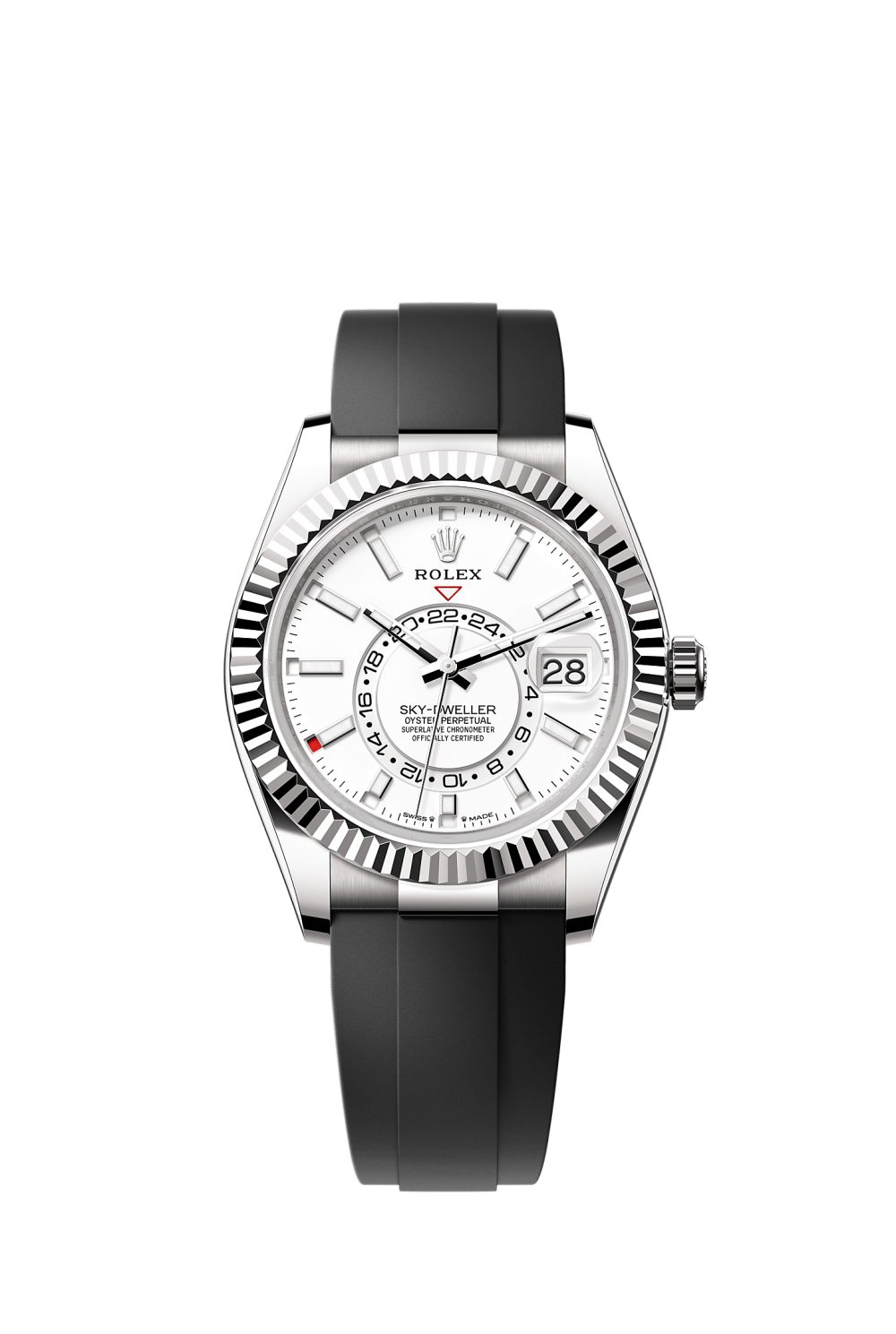 Sky-Dweller – white gold