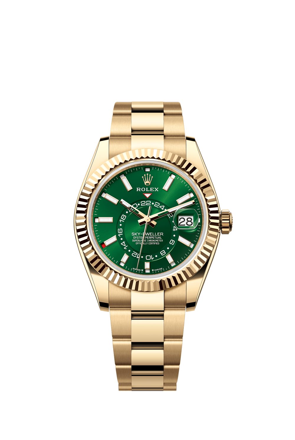 Sky-Dweller – yellow gold