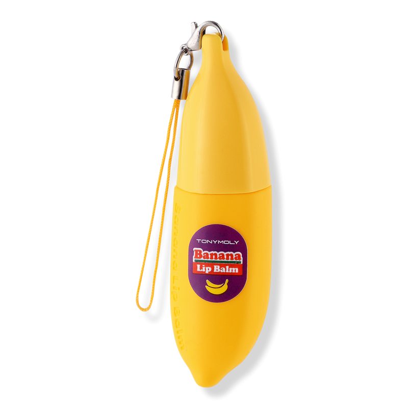 Magic Food Dalcom Banana Lip Balm Keychain